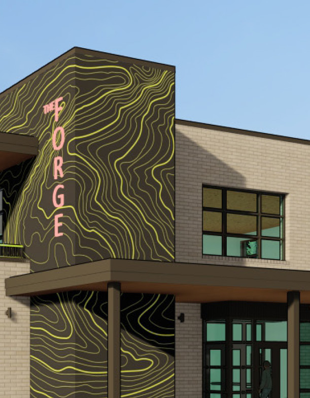 The Forge Site Plan 3d generated